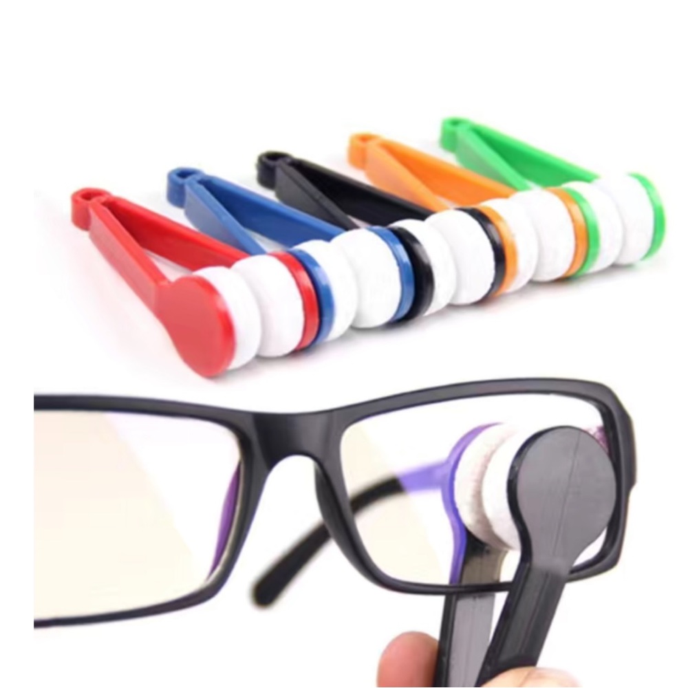 1pc Portable Mini Sun Glasses Cleaner Brush